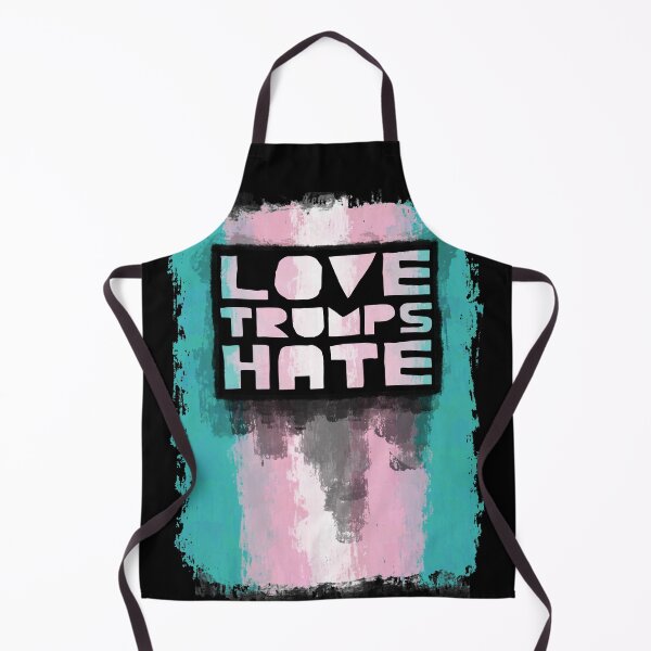 Item preview, Love Trumps Hate Trans Design designed and sold by HauntedMammoth.