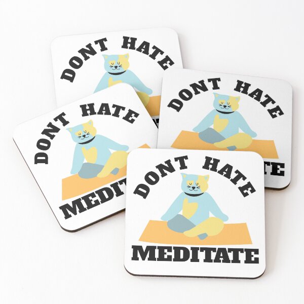 Item preview, Dont hate meditate  designed and sold by Tej0711.