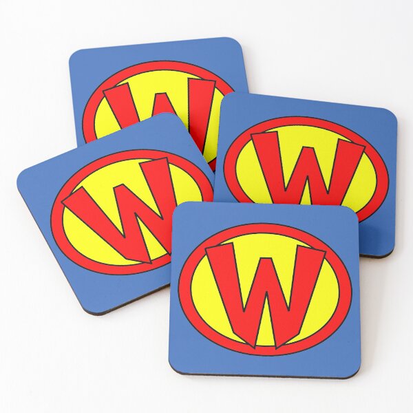 Item preview, Hero, Heroine, Superhero, Initials,  W designed and sold by Kreativista.