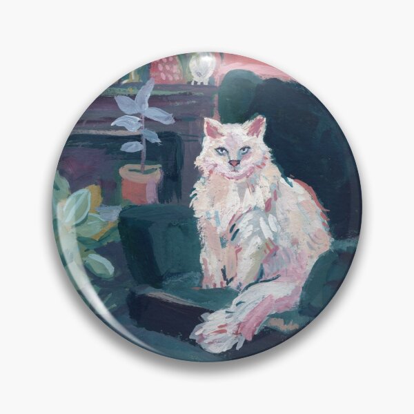 Item preview, The Collector - Cat painting designed and sold by ShaMiLaB.