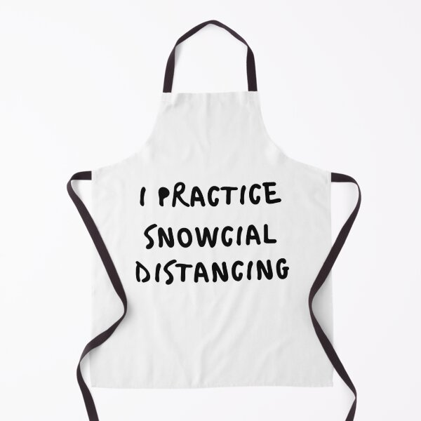 Item preview, I practice snowcial distancing designed and sold by crikz.
