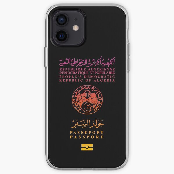 Passeport Algérien Coque souple iPhone