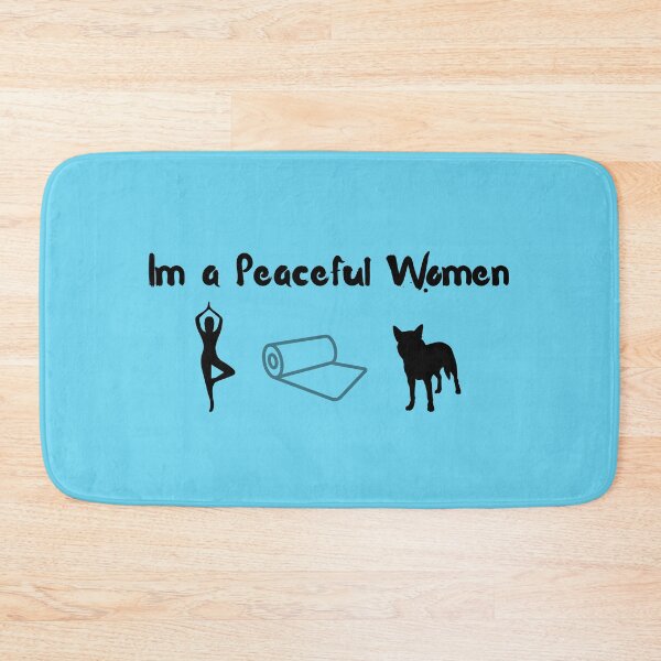 Item preview, I am Peaceful Women and Doglover designed and sold by ARUN VASWANI.