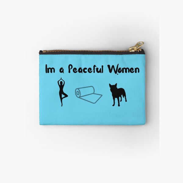 Item preview, I am Peaceful Women and Doglover designed and sold by ARUN VASWANI.