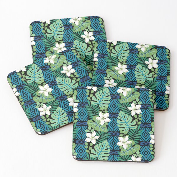 Item preview, Tropical White Flowers designed and sold by Barbara Pixton.