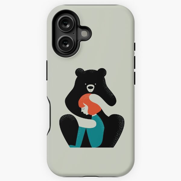 Big Bear Hug iPhone Tough Case