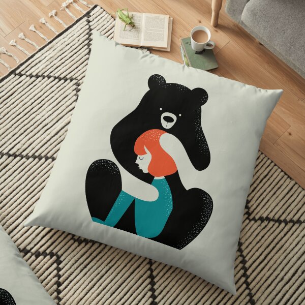 Big Bear Hug Floor Pillow