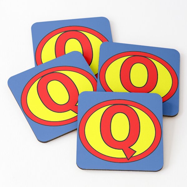Item preview, Hero, Heroine, Superhero, Initials,  Q designed and sold by Kreativista.