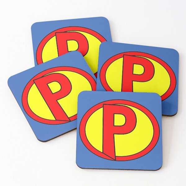 Item preview, Hero, Heroine, Superhero, Initials,  P designed and sold by Kreativista.