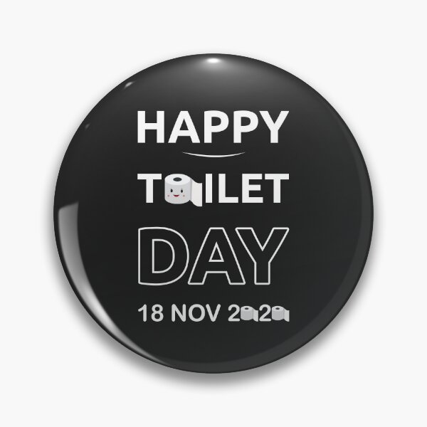 Item preview, Happy Toilet Day -  Funny Gift For Friends | Family designed and sold by Obito-Designs.