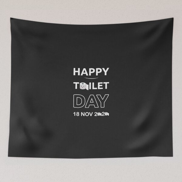 Item preview, Happy Toilet Day -  Funny Gift For Friends | Family designed and sold by Obito-Designs.