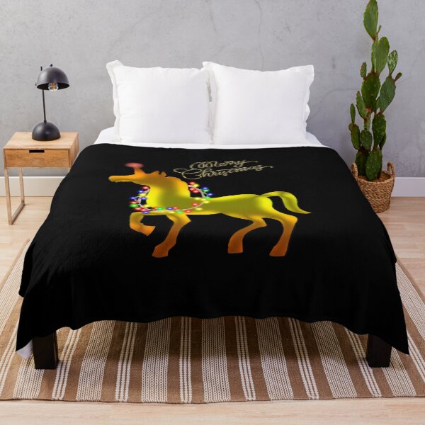 Item preview,   Unicorn with New Year's Christmas colored lights  designed and sold by Galina Kostyaeva.