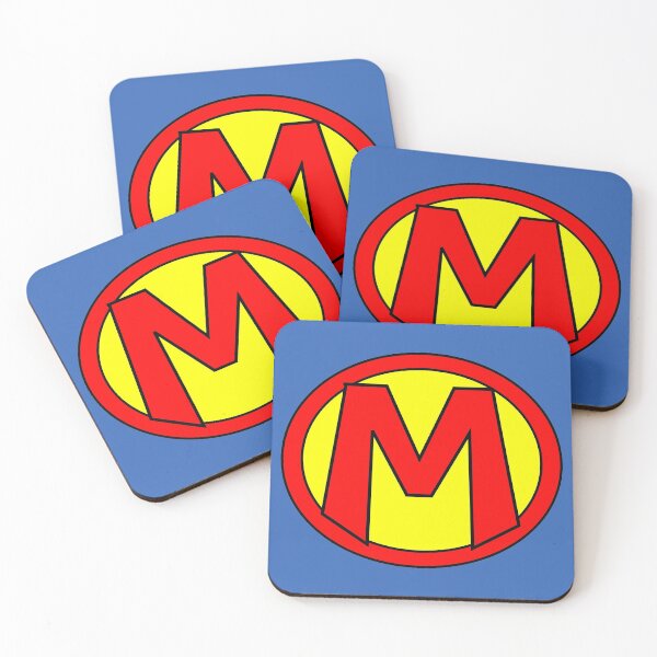 Item preview, Hero, Heroine, Superhero, Initials,  M designed and sold by Kreativista.