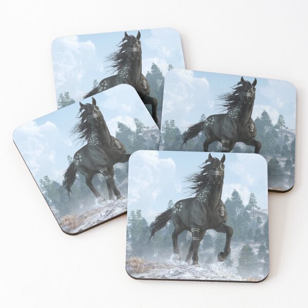 Item preview, Black Horse in War Paint designed and sold by Daniel Eskridge.