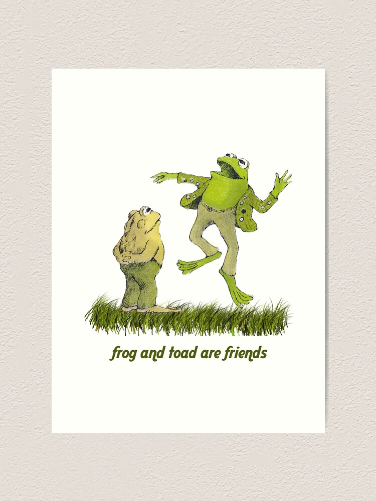 "Frog And Toad Forever" Art Print For Sale By WhyNotStore | Redbubble