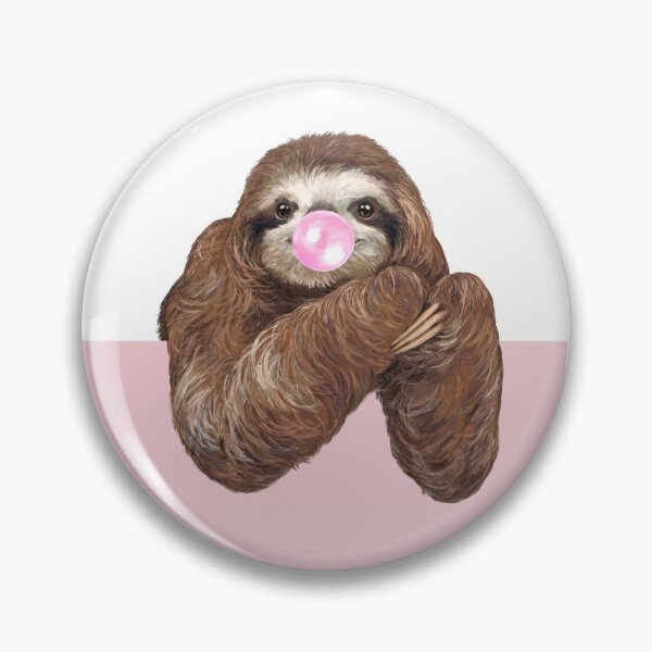 Item preview, Bubble Gum Sloth designed and sold by bignosework.