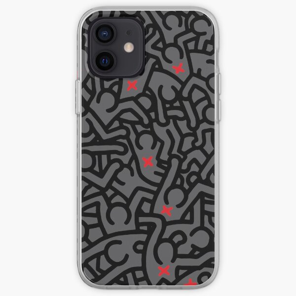 Variation 32 de Keith Haring Coque souple iPhone