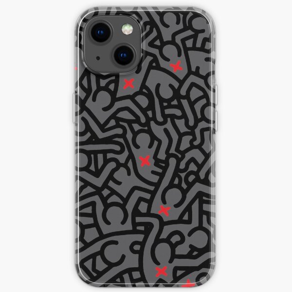 Keith Haring variation 32 iPhone Soft Case