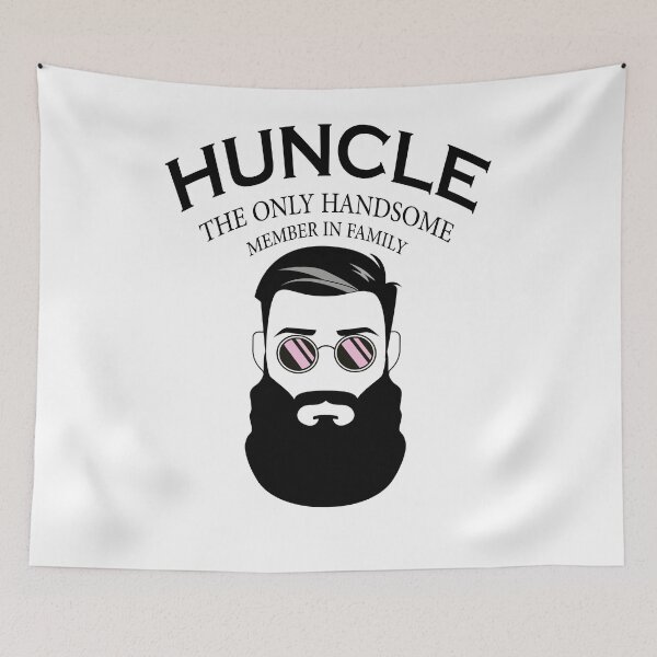 Item preview,  Huncle the only handsome member in family designed and sold by YAHIA-14.