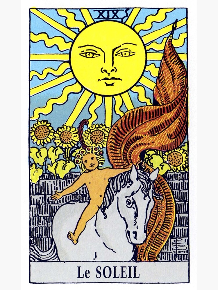  kids And Horse Tarot Poster By Janettesharp Redbubble