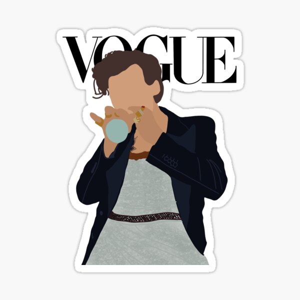 Harry vogue Sticker