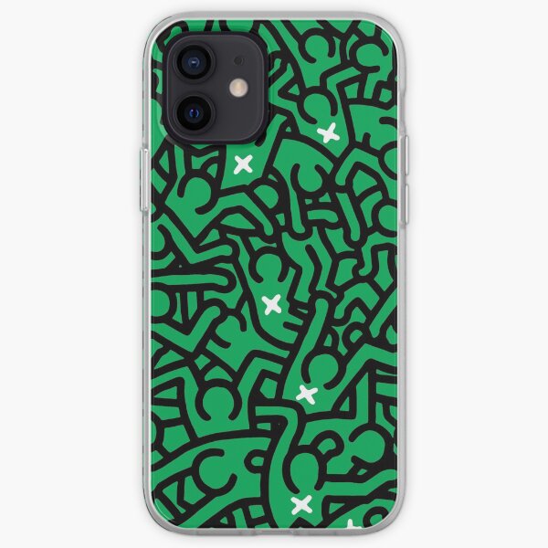 Variation 34 de Keith Haring Coque souple iPhone