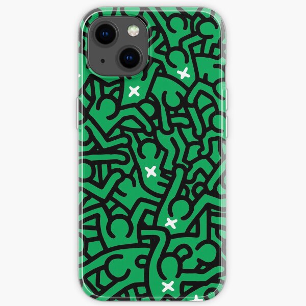 Keith Haring variation 34 iPhone Soft Case