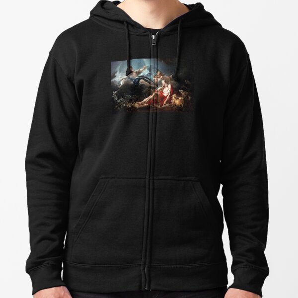 Luca Giordano - Diana and Endymion Zipped Hoodie