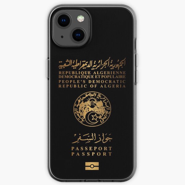 Passeport Algérien Coque souple iPhone