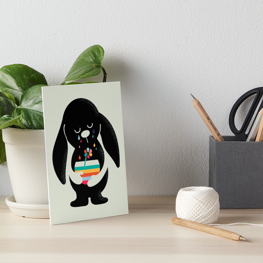 Item preview, Art Board Print designed and sold by Doozal.