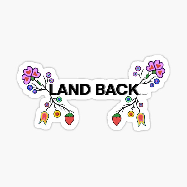 LAND BACK DESIGN Sticker