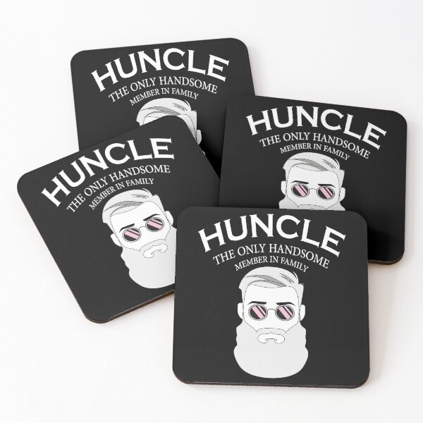 Item preview, Huncle the only handsome member in family designed and sold by YAHIA-14.