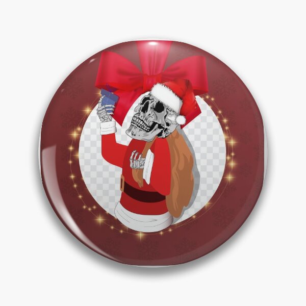 Item preview, Santa Claus skull designed and sold by NataliaSoltan.