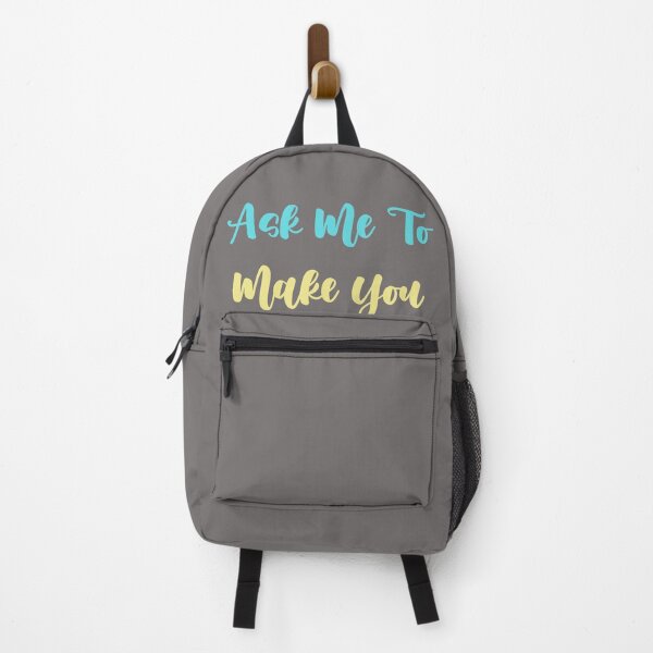 Item preview, Ask me to make you smile designed and sold by 3colors3.