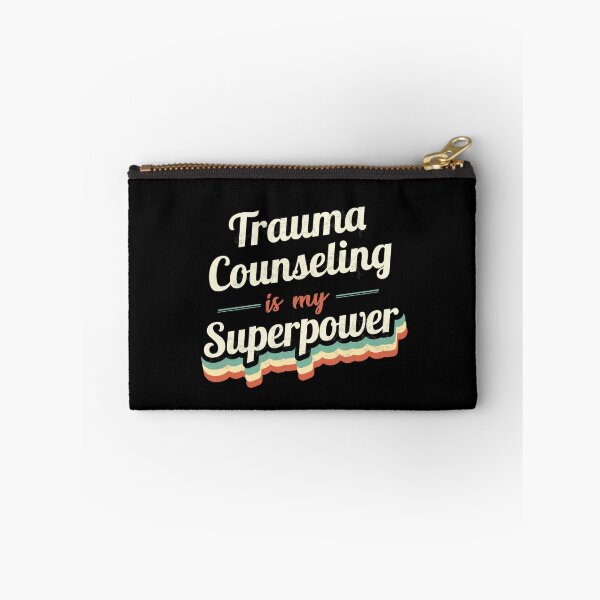 Item preview, Trauma Counseling is my Superpower  designed and sold by Custom365.