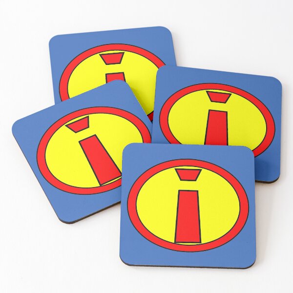 Artikelvorschau, Hero, Heroine, Superhero, Initials, I entworfen und verkauft von Kreativista.