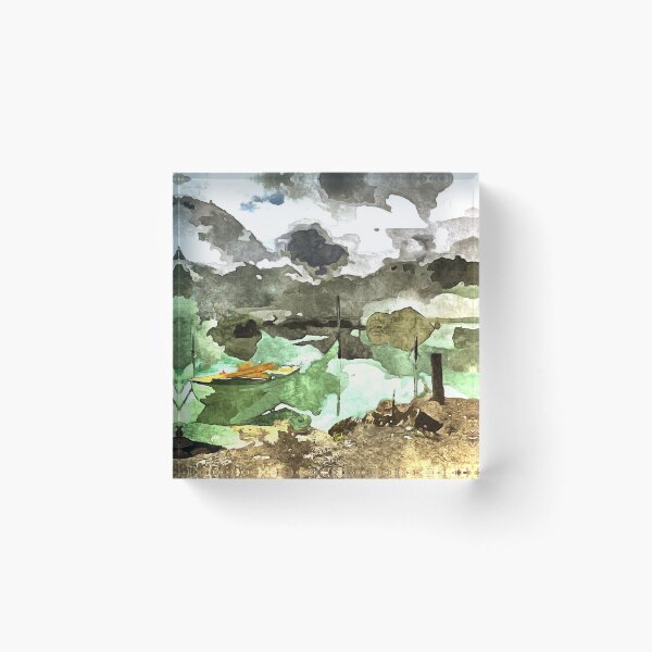 Item preview, Norwejian Lake View designed and sold by Bubblepoor.