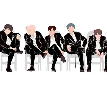 Vorschaubild zum Design Bangtan Dionysus Persona schwarzes Design von NoonaStudio