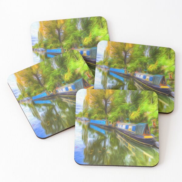 Item preview, Narrow Boat Touch Of Art designed and sold by Londonimages.