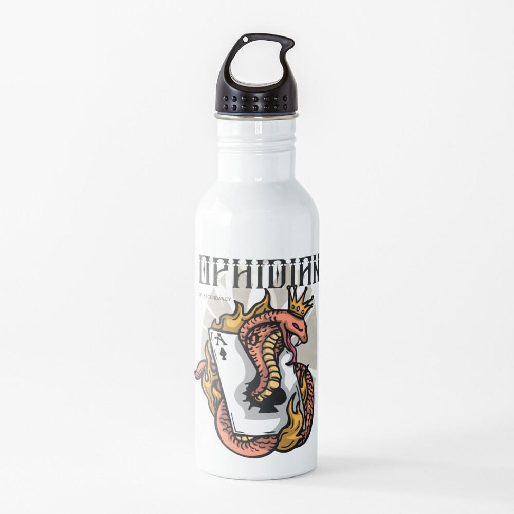 Ophidian Of Ascendancy Holds All The Aces Dark Design Water Bottle