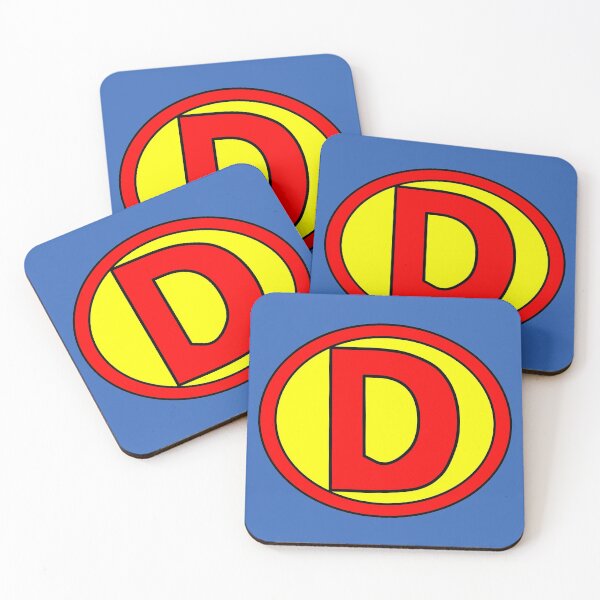 Item preview, Hero, Heroine, Superhero, Initials,  D designed and sold by Kreativista.