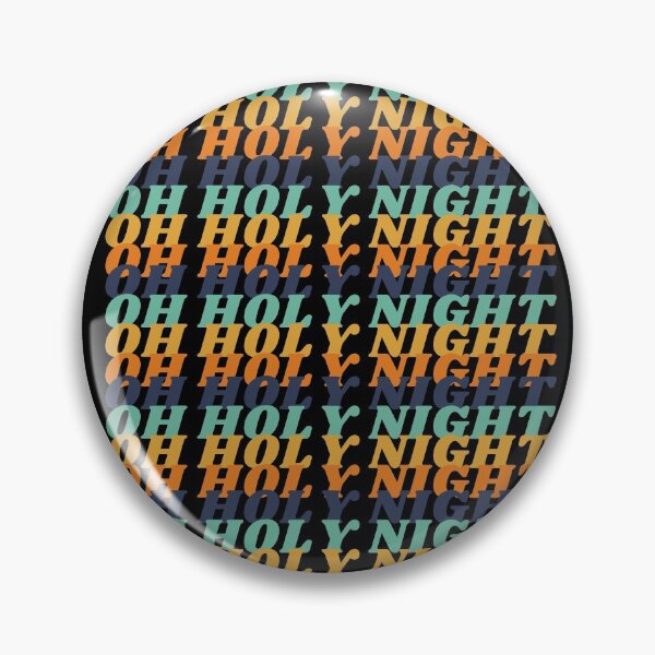 Item preview, OH HOLY NIGHT REPETITIVE designed and sold by happinestSHOP.