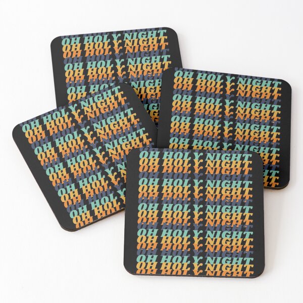 Item preview, OH HOLY NIGHT REPETITIVE designed and sold by happinestSHOP.