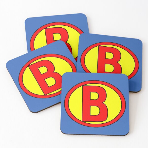 Item preview, Hero, Heroine, Superhero, Initials,  B designed and sold by Kreativista.