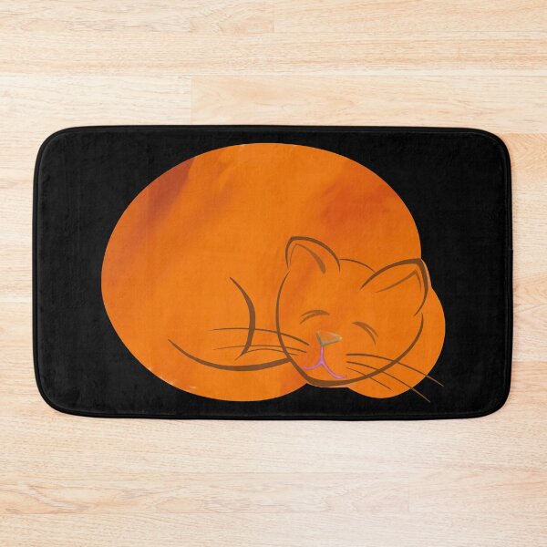 Item preview, Sleeping Ginger Cat designed and sold by eden1472.