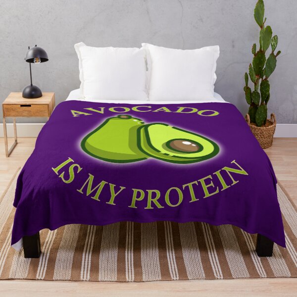 Item preview, Avocado Is My Protein Vegetarian Fruit Design designed and sold by UrTops.
