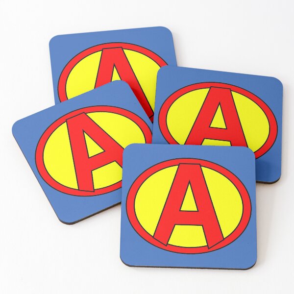Item preview, Hero, Heroine, Superhero, Initials,  A designed and sold by Kreativista.