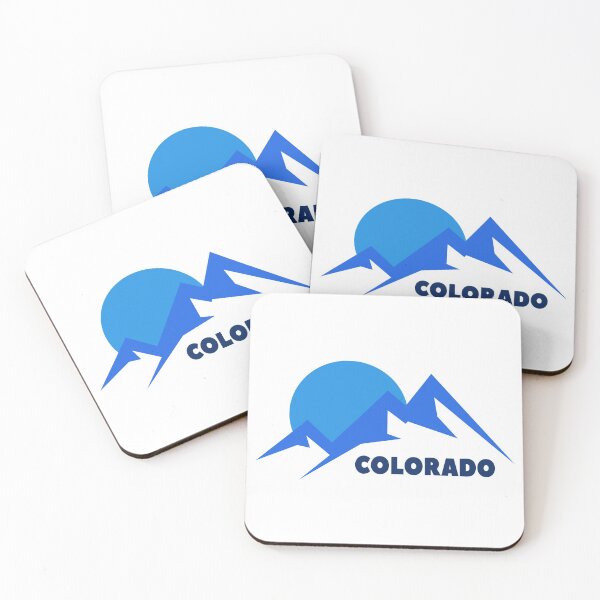 Item preview, colorado minimal mountain blue designed and sold by pholange.