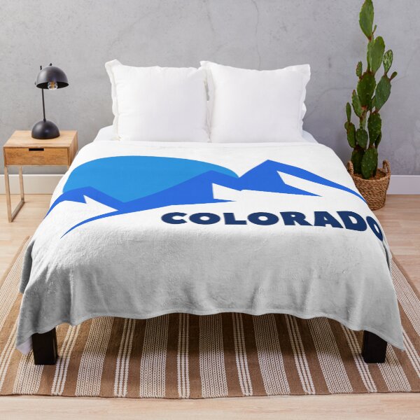 Item preview, colorado minimal mountain blue designed and sold by pholange.