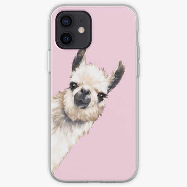 Sneaky Llama iPhone Soft Case